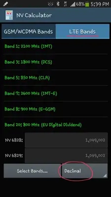 NV Calculator android App screenshot 2